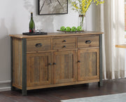 Urban Elegance - Reclaimed Sideboard - Lavish Kitchen Isle