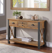 Urban Elegance - Reclaimed Console Table - Lavish Kitchen Isle