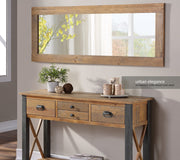 Baumhaus Urban Elegance tall mirror, H150 x W55 cm, with sleek modern frame, standing upright in a contemporary room setting.