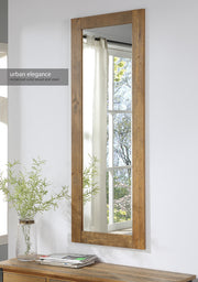 Baumhaus Urban Elegance tall mirror, H150 x W55 cm, featuring a sleek frame, suitable for portrait or landscape display.