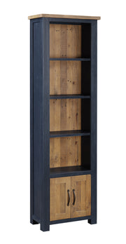 Blue - Narrow Bookcase - Lavish Kitchen Isle