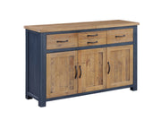 Splash of Blue - Sideboard 3 Door / 3 Drawer - Lavish Kitchen Isle