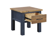 Splash of Blue - Lamp Table With drawer - Lavish Kitchen Isle