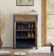 Splash of Blue - Shoe Storage Cupboard With Drawer - Lavish Kitchen Isle