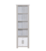 Greystone - Narrow Bookcase - Lavish Kitchen Isle