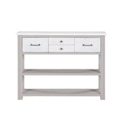 Greystone - Low Console - Lavish Kitchen Isle