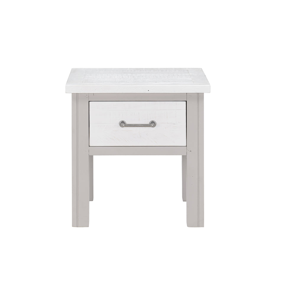 Greystone - Lamp Table With drawer