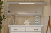 Greystone - Extra Long Wall Mirror (Hangs Landscape & Portrait) - Lavish Kitchen Isle