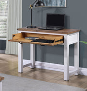White - Hidden Spacesaver Desk - Lavish Kitchen Isle