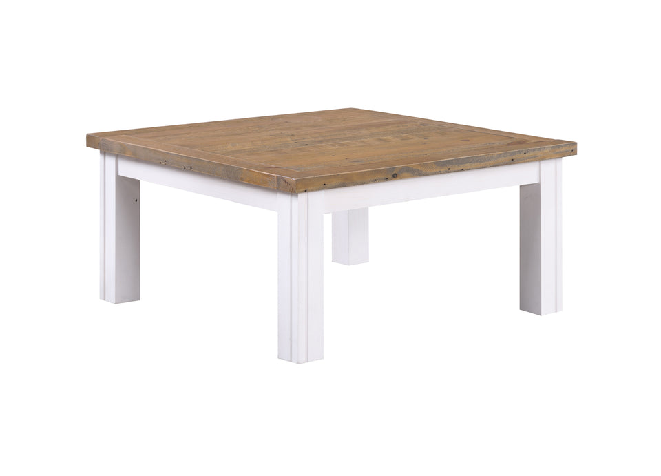 White - Low Square Coffee Table
