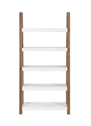 Baumhaus Trinity reclaimed large open bookcase with multiple shelves, showcasing a rustic wood finish and spacious design.