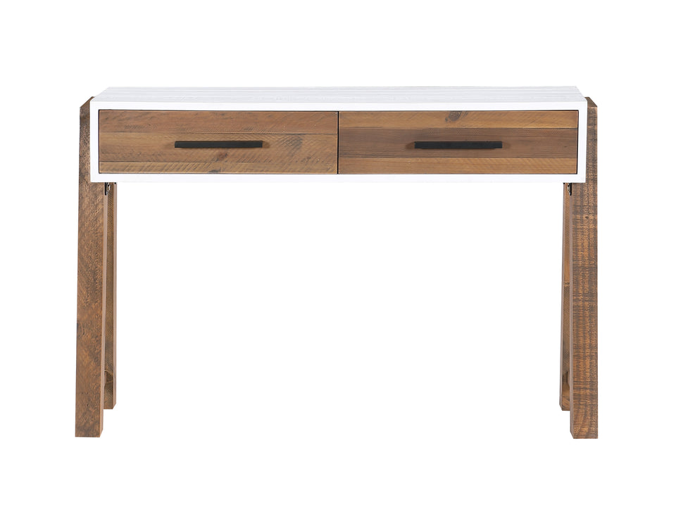 Trinity - Reclaimed Console Table Open