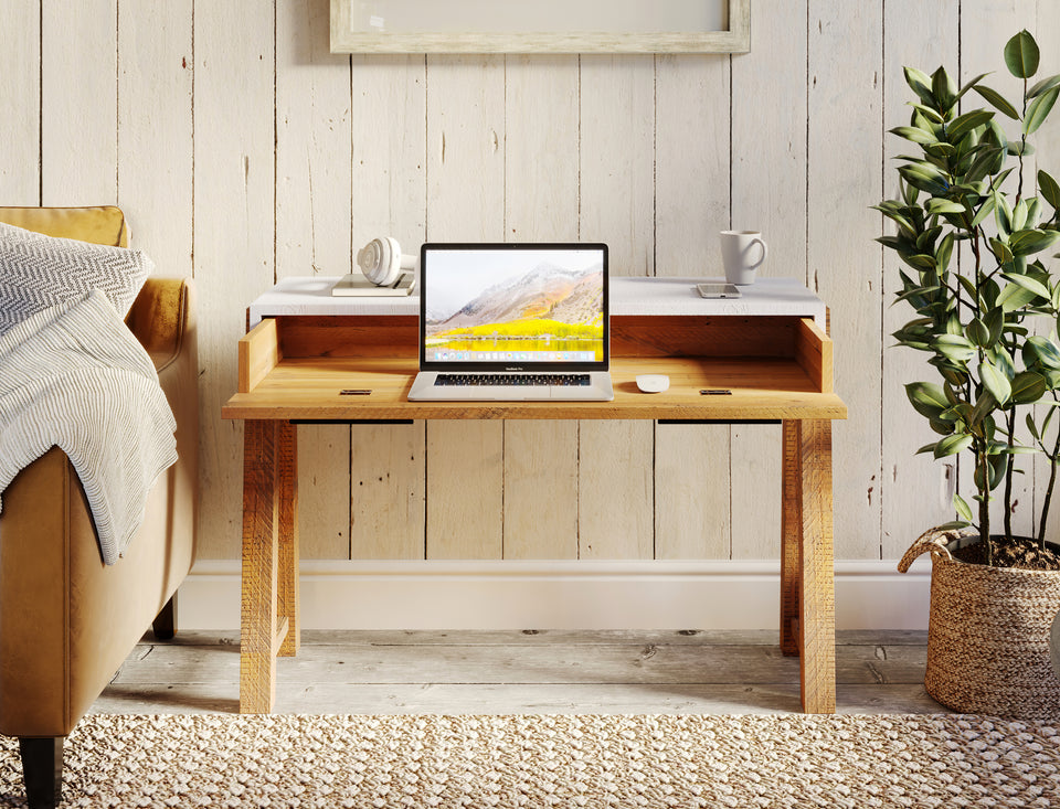 Trinity - Reclaimed Home Office Desk / Dressing Table