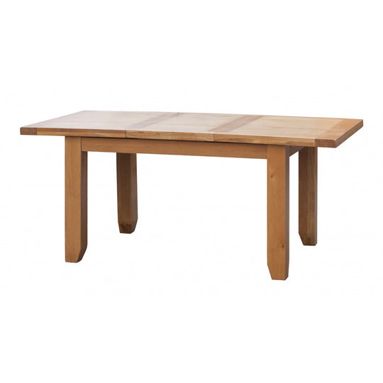 Acorn Solid Oak Extending Dining Table – Premium Natural Wood Extendable Kitchen & Dining Table