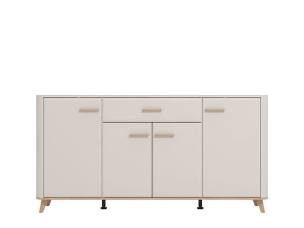 Kuri Sideboard Cabinet Storage Solid Drawer Door Unit 180cm Wide Buffet Living Dining Room Furniture