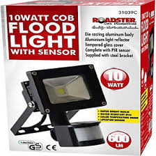 10W PIR LED COB Floodlight with Motion Sensor – Outdoor Modern Security Light | Energy-Efficient Motion-Activated Flood Light.