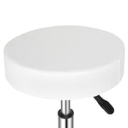 Round Stool Feet Rotation Bar Stool White - Lavish Kitchen Isle