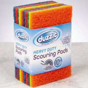 Duzzit Assorted Colour Heavy Duty Scouring Pads 10 Pack – Pack of 24