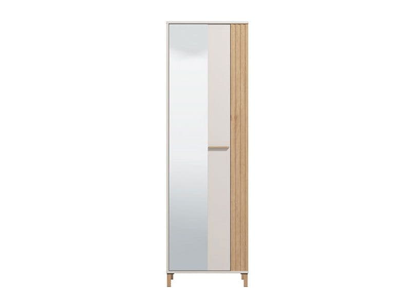 Virelle Cashmere And Artisan Oak Effect Slim Narrow Wardrobe