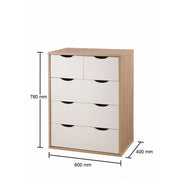 3+ 2 Chest of Drawers Bedroom Furniture Bedside Cabinet Storage - Lavish Kitchen Isle