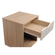 Modern Nightstand with 1 Drawer Bedroom Furniture Bedside Cabinet Storage - Lavish Kitchen Isle