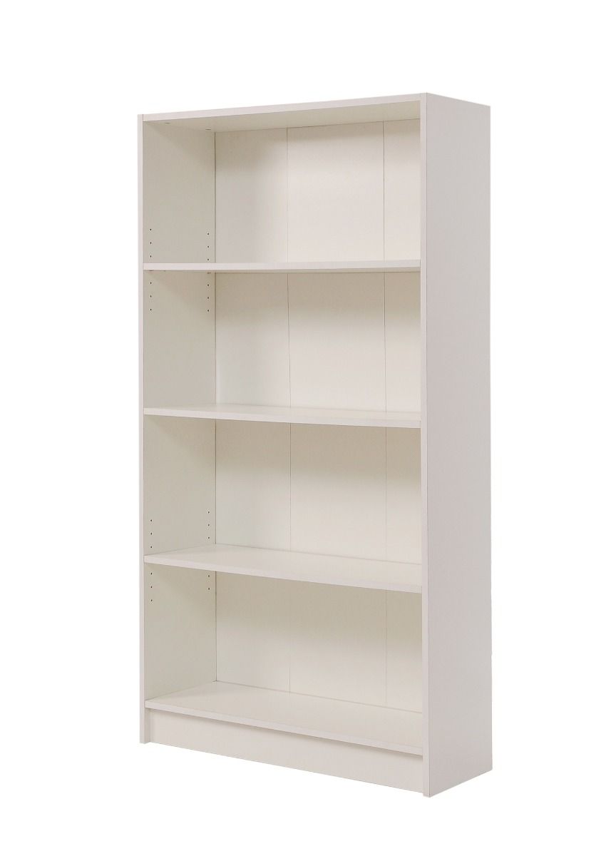 Tall Lavish Kitchen Isle bookcase with four adjustable shelves, modern design for home storage and organization.