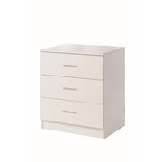 3 Piece Bedroom Furniture Set Wardrobe Bedside Cabinet Chest of Drawers in Stylish Finishes - Lavish Kitchen Isle