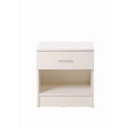 3 Piece Bedroom Furniture Set Wardrobe Bedside Cabinet Chest of Drawers in Stylish Finishes - Lavish Kitchen Isle