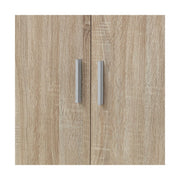 2 Door Wardrobe Storage Hanging Door Cupboard Hanging Rail and 1 interior Shelf - Lavish Kitchen Isle
