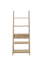 5 Tier Ladder Shelving Storage Shelves  Bookcase Unit - Lavish Kitchen Isle