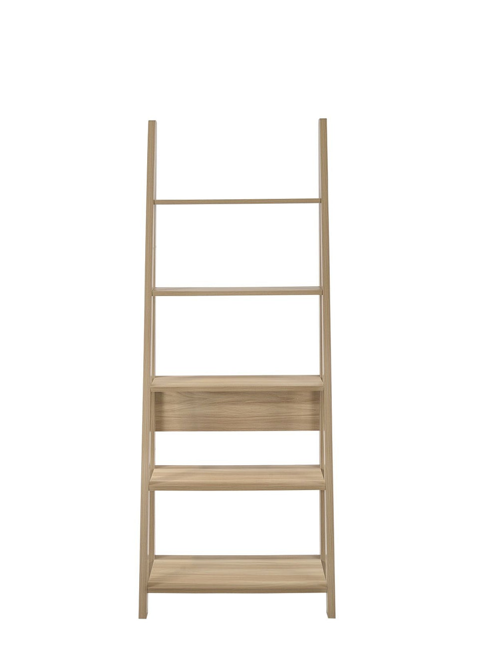 5 Tier Ladder Shelving Storage Shelves  Bookcase Unit