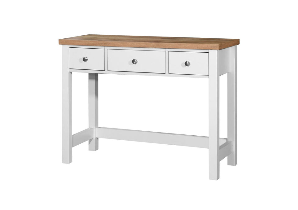 Agonmi Dressing Table with 3 Drawers Elegant Vanity Table in White for Bedroom, Makeup Desk, with Storage