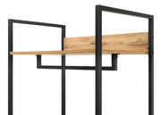 Lavish Kitchen Isle open wardrobe with two drawers, shelves, hanging rail, ideal for small spaces, in a modern design.