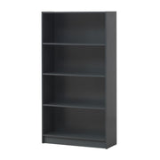 Modern Design Tall Bookcase 4 Tier Adjustable Shelves Unit. - Lavish Kitchen Isle