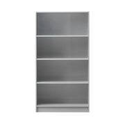 Modern Design Tall Bookcase 4 Tier Adjustable Shelves Unit. - Lavish Kitchen Isle