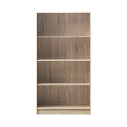 Modern Design Tall Bookcase 4 Tier Adjustable Shelves Unit. - Lavish Kitchen Isle