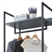 Open Wardrobe with 2 Drawers Stylish Bedroom Furniture for Wardrobe Storage and Organisation