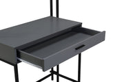 Modern Lavish Kitchen Isle dressing table with mirror, featuring a sleek design, smooth surface, and elegant bedroom decor.