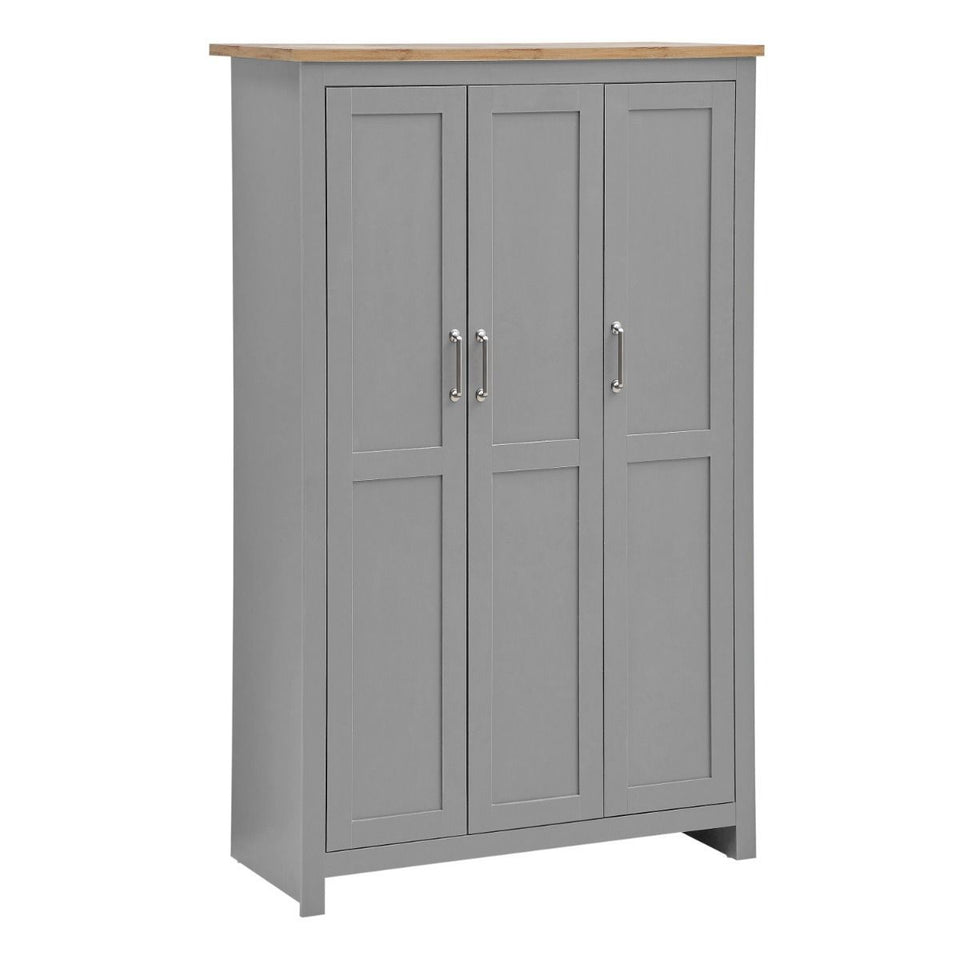 3 PIECE BEDROOM SET (3 DOOR WARDROBE, 3+4 CHEST, 1 DRAWER BEDSIDE)