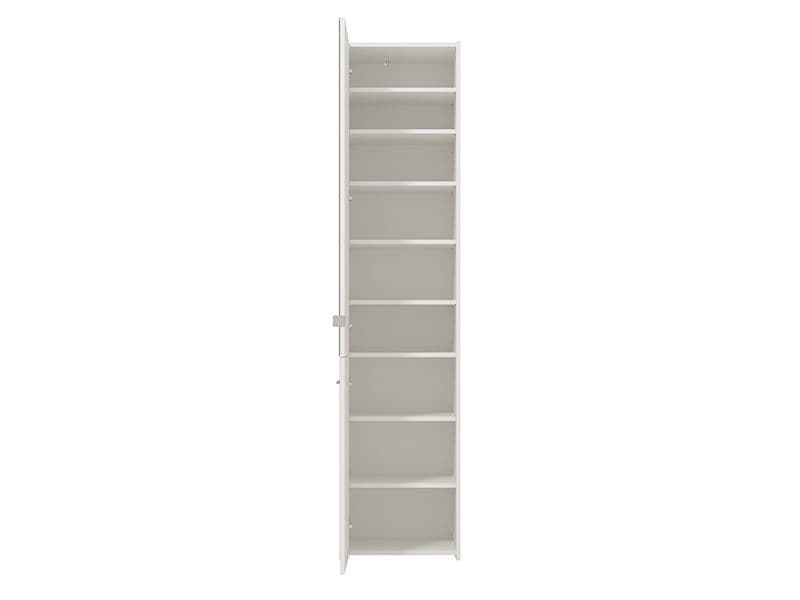 Full-Length Mirrored Shoe Storage Unit – Holds 30 Pairs