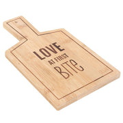 Love At First Bite Bamboo Serving Board - Lavish Kitchen Isle