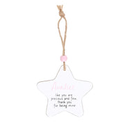 Aunties Hanging Star Sentiment Sign - Lavish Kitchen Isle