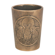 Moon Shadows Bronze Terracotta Plant Pot by Lisa Parker - Lavish Kitchen Isle