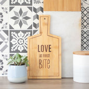 Love At First Bite Bamboo Serving Board - Lavish Kitchen Isle