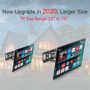 32-70 Inch Double Pendulum Large Base TV Stand Tmds-101 Bearing 50Kg