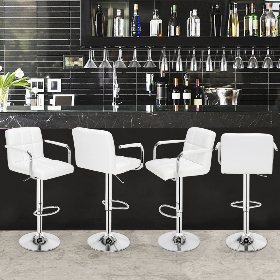 Acrylic bar stools online with cushion