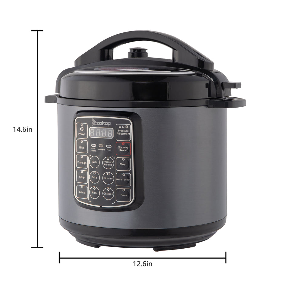 Stainless steel electric pressure cooker 13 in 1 cooking mode