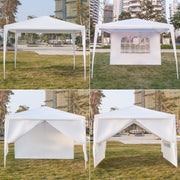 Lavish Kitchen Isle 3x3m waterproof portable home tent with four sides, spiral tube frame, white color, suitable for 2-5 days use