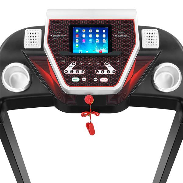 Motorised Electric Treadmill Folding Automatic Incline