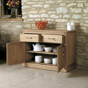 Mobel Oak Small Sideboard - Lavish Kitchen Isle